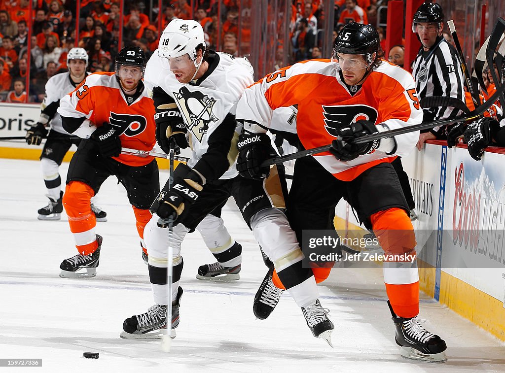 Pittsburgh Penguins v Philadelphia Flyers