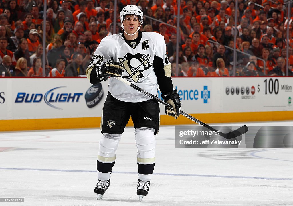 Pittsburgh Penguins v Philadelphia Flyers