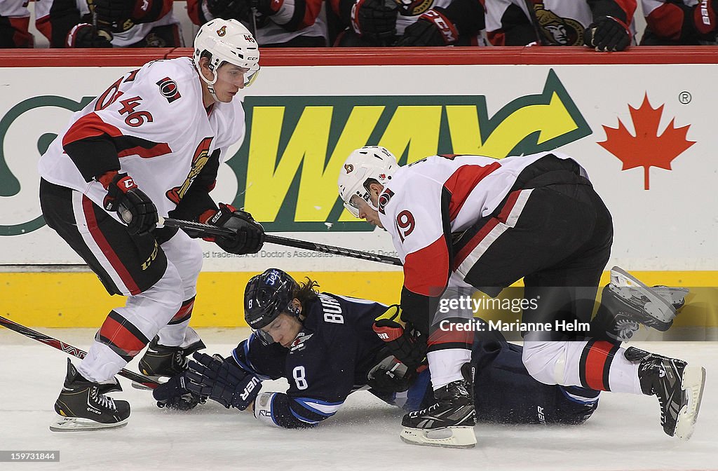 Ottawa Senators v Winnipeg Jets