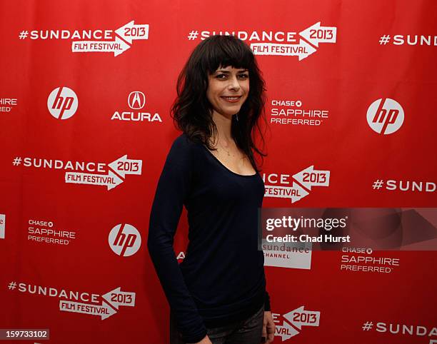 Amy Belk attends "I Used To Be Darker" Premiere during the 2013 Sundance Film Festival at Yarrow Hotel Theater on January 19, 2013 in Park City, Utah.