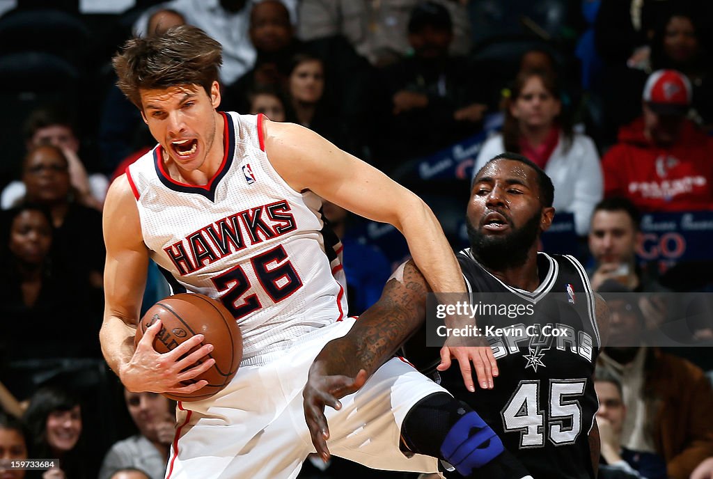 San Antonio Spurs v Atlanta Hawks