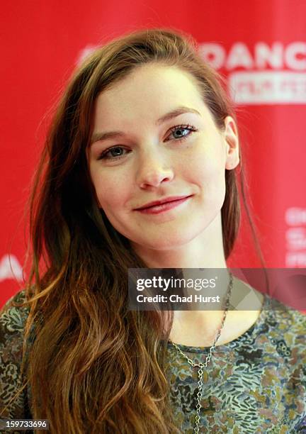 Hannah Gross attends "I Used To Be Darker" Premiere during the 2013 Sundance Film Festival at Yarrow Hotel Theater on January 19, 2013 in Park City,...