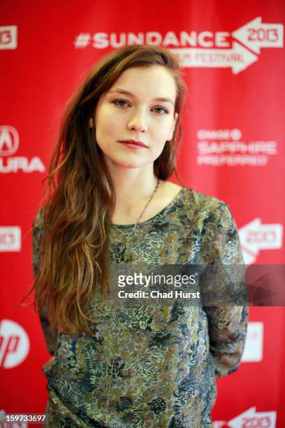 Hannah Gross attends "I Used To Be Darker" Premiere during the 2013 Sundance Film Festival at Yarrow Hotel Theater on January 19, 2013 in Park City,...