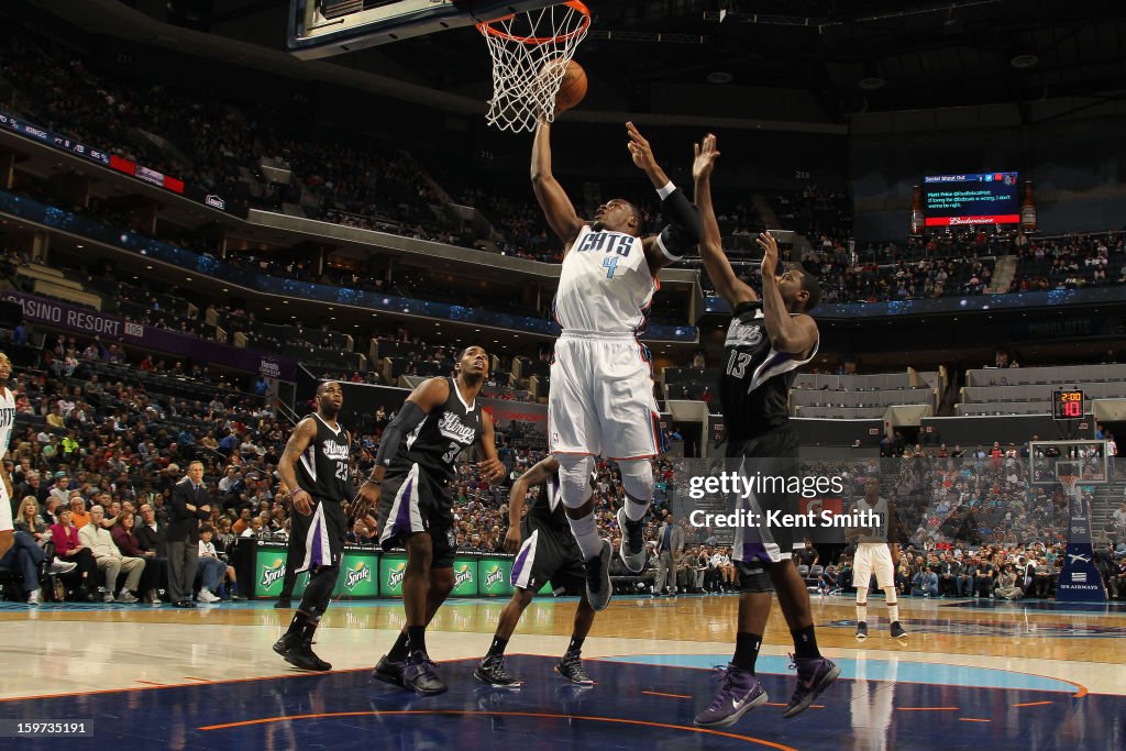 Sacramento Kings v Charlotte Bobcats