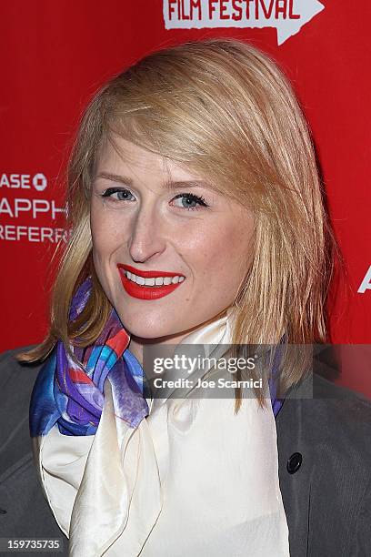 Mamie Gummer arrives at "The Lifeguard" Premiere - 2013 Sundance Film Festival at Library Center Theater on January 19, 2013 in Park City, Utah.