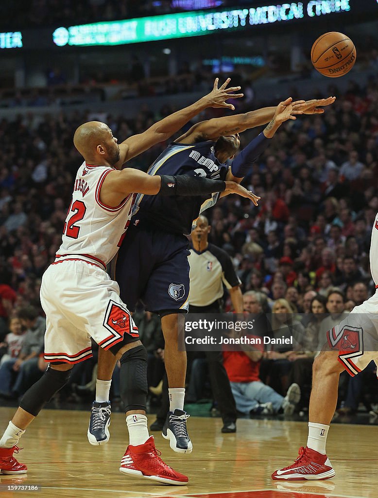 Memphis Grizzles v Chicago Bulls