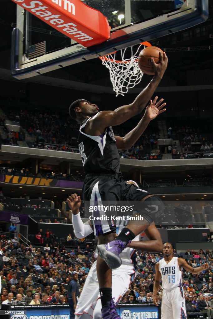 Sacramento Kings v Charlotte Bobcats