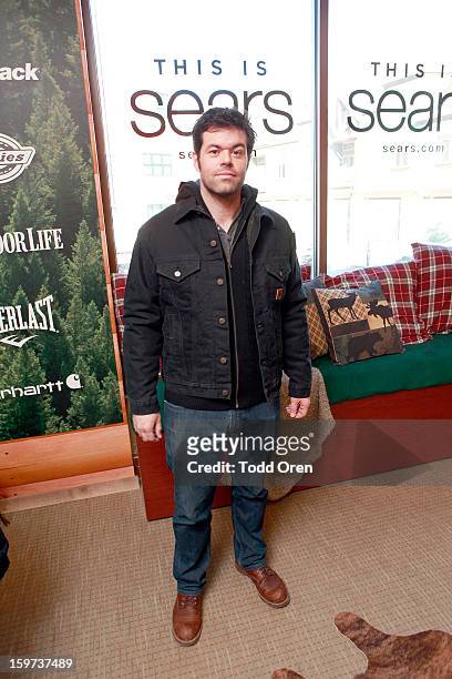 Actor Robert Baker attends Day 2 of Sears Shop Your Way Digital Recharge Lounge on January 19, 2013 in Park City, Utah.