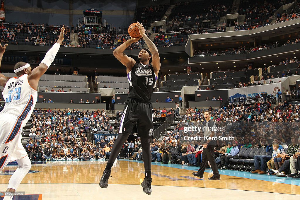 Sacramento Kings v Charlotte Bobcats