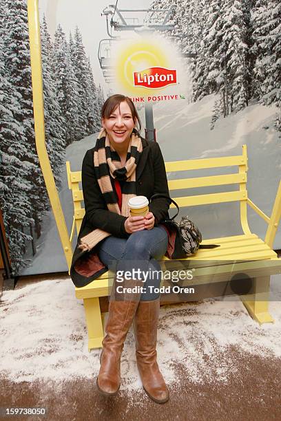 Actress Erin Darke attends Day 2 of Sears Shop Your Way Digital Recharge Lounge on January 19, 2013 in Park City, Utah.