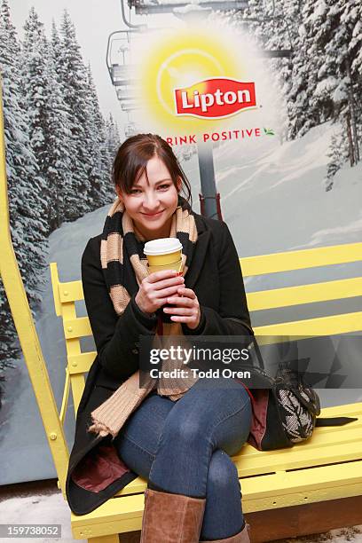 Actress Erin Darke attends Day 2 of Sears Shop Your Way Digital Recharge Lounge on January 19, 2013 in Park City, Utah.