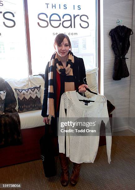 Actress Erin Darke attends Day 2 of Sears Shop Your Way Digital Recharge Lounge on January 19, 2013 in Park City, Utah.