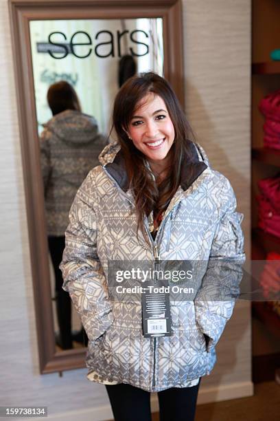 Singer Kate Voegele attends Day 2 of Sears Shop Your Way Digital Recharge Lounge on January 19, 2013 in Park City, Utah.