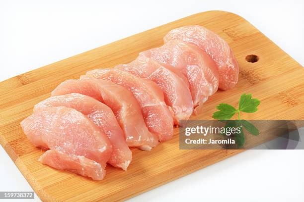 chicken fillets - raw food 個照片及圖片檔