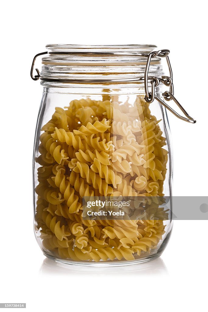 Pasta in a jar