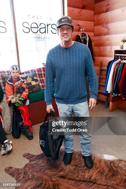 Actor Kevin Sorbo attends Day 2 of Sears Shop Your Way Digital Recharge Lounge on January 19, 2013 in Park City, Utah.