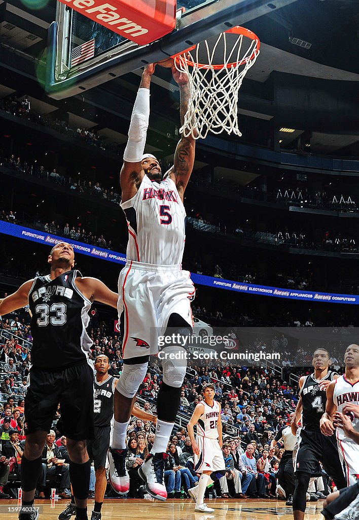 San Antonio Spurs v Atlanta Hawks