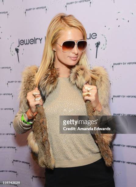 Paris Hilton attends Day 2 of the Kari Feinstein Style Lounge on January 19, 2013 in Park City, Utah.