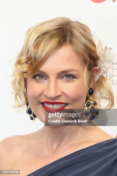 Anika Decker attends the Germany Filmball 2013 at Hotel Bayerischer Hof on January 19, 2013 in Munich, Germany.