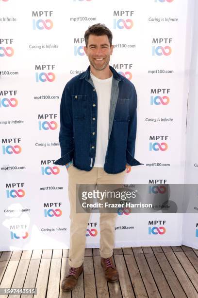 Max Greenfield attends the MPTF NextGen Summer Party at NeueHouse Los Angeles on August 06, 2023 in Hollywood, California.