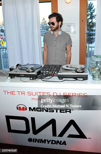 Danny Masterson attends the TR Suites Daytime Lounge - Day 2 on January 19, 2013 in Park City, Utah.