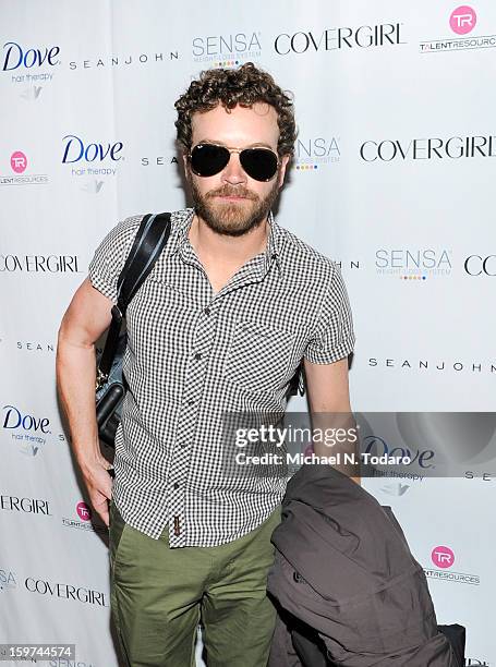Danny Masterson attends the TR Suites Daytime Lounge - Day 2 on January 19, 2013 in Park City, Utah.