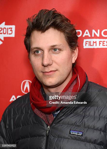 Director Jeff Nichols arrives at the 2013 Sundance Film Festival Premiere of "Mud" at The Marc Theatre on January 19, 2013 in Park City, Utah.