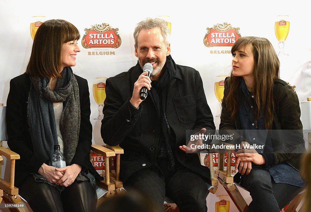 Stella Artois Host Press Junket for Sundance Film "Touchy Feely" at Village at the Lift - 2013 Park City