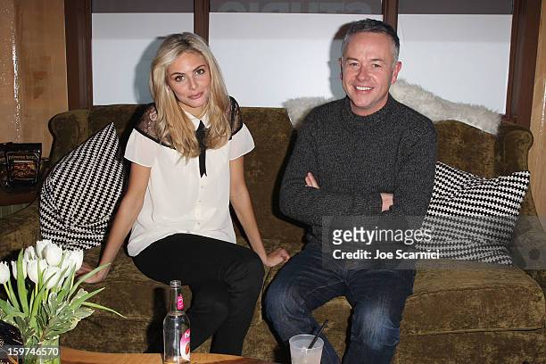 Actress Tamsin Egerton and director Michael Winterbottom attend Day 1 of the Variety Studio at 2013 Sundance Film Festival on January 19, 2013 in...