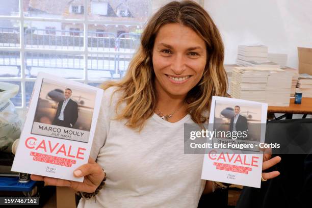 Writer Julie Madar poses during a portrait session in Paris, France on .