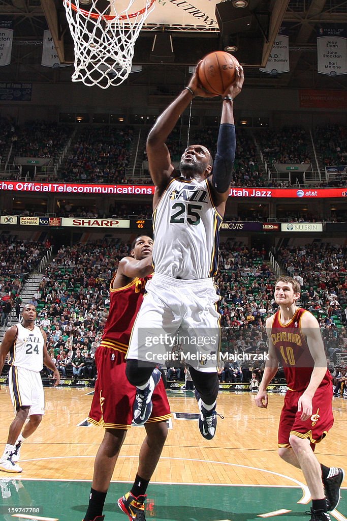 Cleveland Cavaliers v Utah Jazz