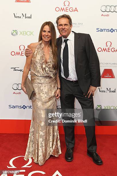 Anette Tramitz and Christian Tramitz attend the Germany Filmball 2013 at Hotel Bayerischer Hof on January 19, 2013 in Munich, Germany.