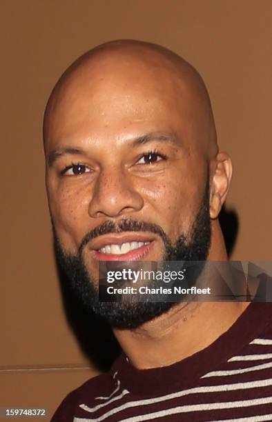 Actor/rapper Common attends the "Luv" Washington DC Screening at AMC Loews Georgetown 14 on January 19, 2013 in Washington, DC.