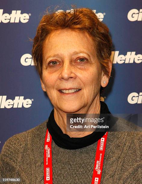 Director Naomi Foner attends Gillette Ask Couples at Sundance to "Kiss & Tell" if They Prefer Stubble or Smooth Shaven - Day 2 on January 19, 2013 in...
