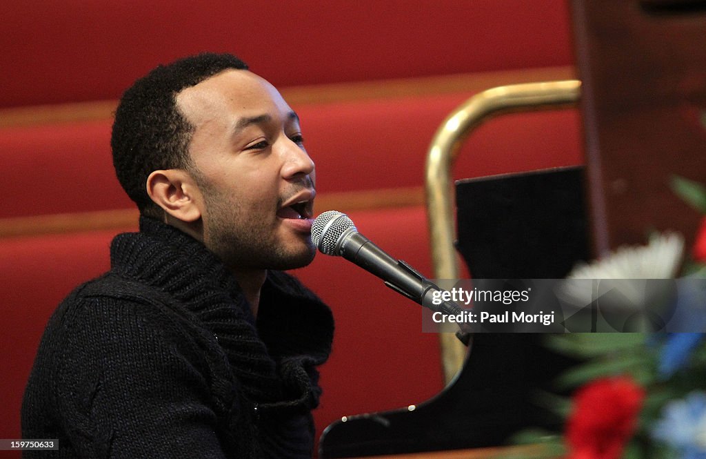 "The House I Live In" Washington DC Screening And Performance By John Legend