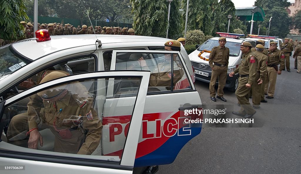 INDIA-CRIME-POLICE-PATROL