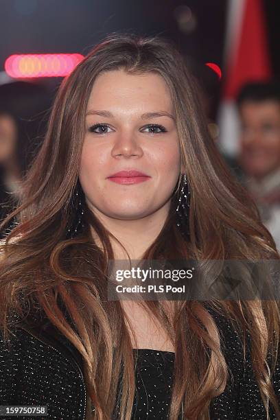 Camille Gottlieb attends the 37th International Circus Festival on January 19, 2013 in Monaco, Monaco.