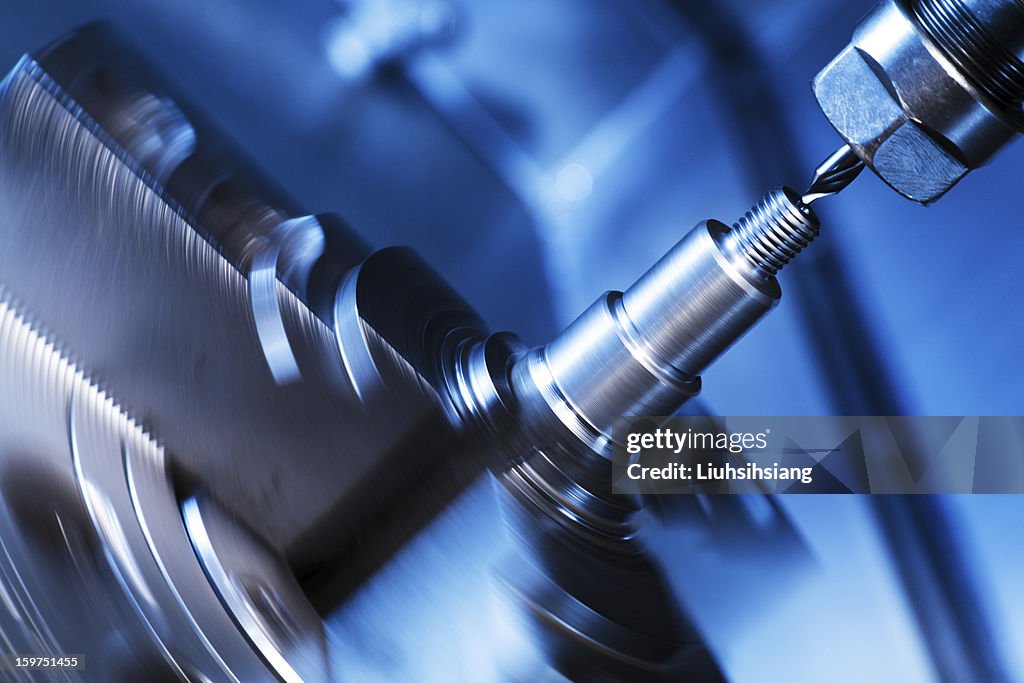 CNC Torno Mecânico de perfuração