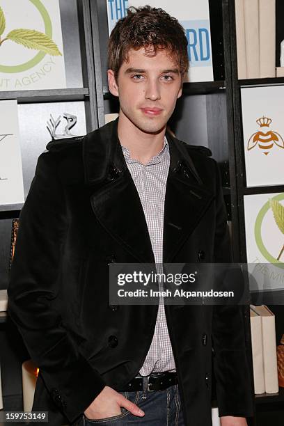 Actor David Lambert attends 'The Lifeguard' after party on January 19, 2013 in Park City, Utah.