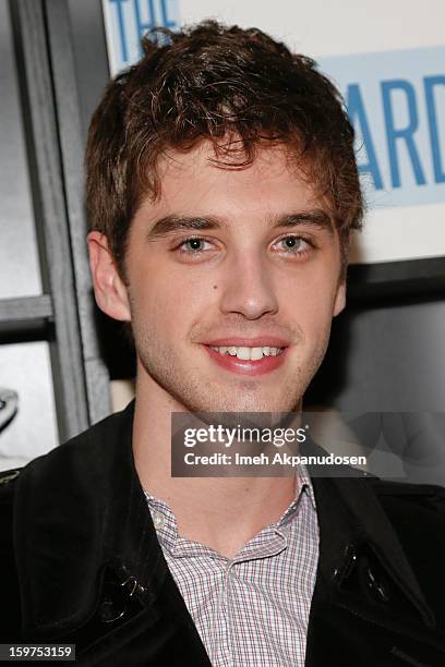 Actor David Lambert attends 'The Lifeguard' after party on January 19, 2013 in Park City, Utah.