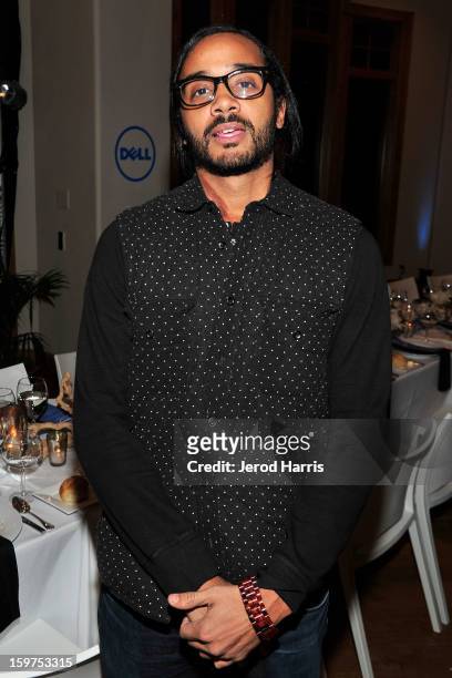 ActorAndres Des Rochers attends drink and dine with Dell and #Inspire 100 Honorees at Sundance Film Festival on January 19, 2013 in Park City, Utah.