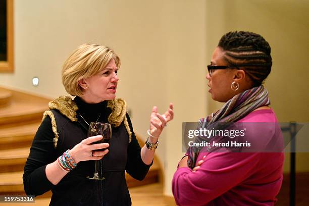 Global Communications Jennifer "JJ" Davis attends Drink and Dine with Dell and #Inspire 100 Honorees at Sundance Film Festival on January 19, 2013 in...