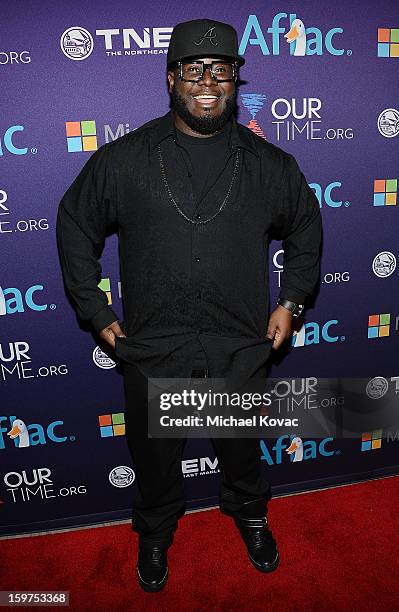 Rapper T-Pain attends the Inaugural Youth Ball hosted by OurTime.org at Donald W. Reynolds Center on January 19, 2013 in Washington, United States.