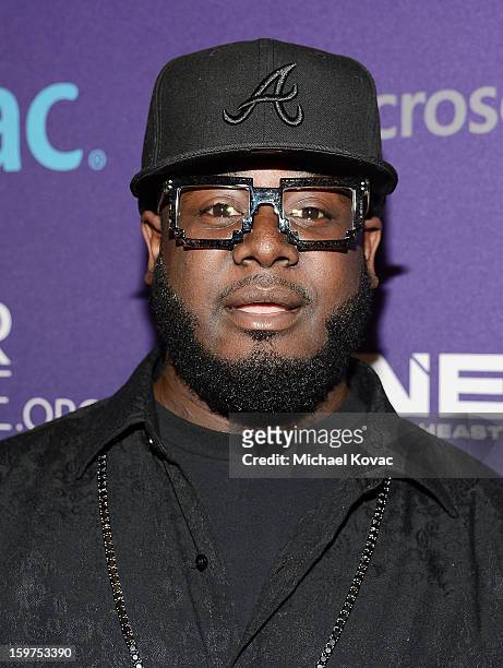 Rapper T-Pain attends the Inaugural Youth Ball hosted by OurTime.org at Donald W. Reynolds Center on January 19, 2013 in Washington, United States.