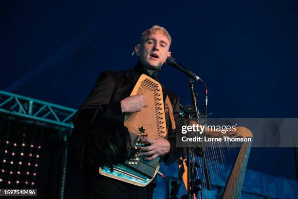 Patrick Wolf performs at Fabuloso In The Park during the Brighton & Hove Pride 2023 on August 06, 2023 in Brighton, England.