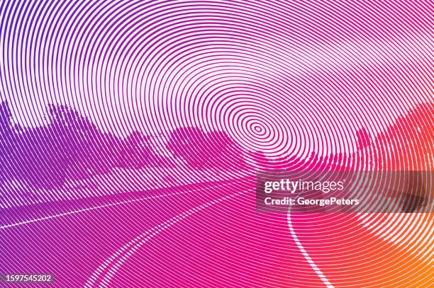 winding road background - winding road illustration stock illustrations