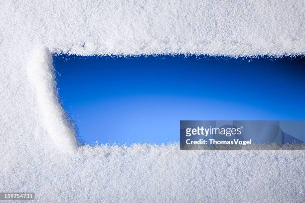 looking through frozen window - scratched ice stock pictures, royalty-free photos & images