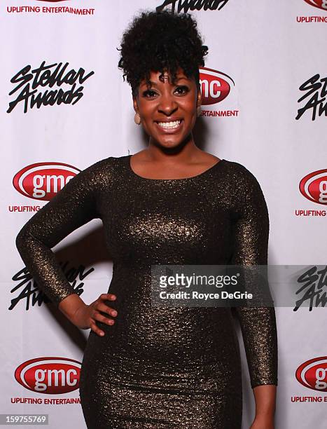 Jessica Reedy attends the 28th Annual Stellar Awards at Grand Ole Opry House on January 19, 2013 in Nashville, Tennessee.