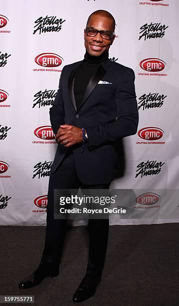 Kirk Franklin attends the 28th Annual Stellar Awards at Grand Ole Opry House on January 19, 2013 in Nashville, Tennessee.
