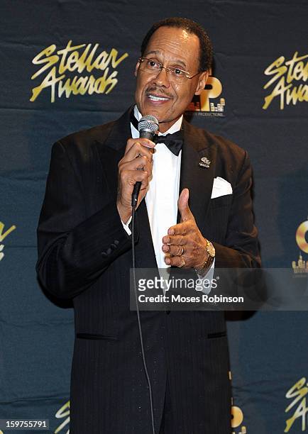 Central City Productions Chairman & CEO Don Jackson attends the 28th Annual Stellar Awards at Grand Ole Opry House on January 19, 2013 in Nashville,...